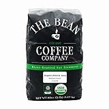 The Bean Coffee Company Organic Mocha Java, Medium Roast, Ground, 5-Pound Bag