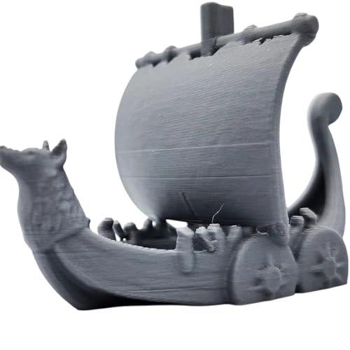 Viking Longship Benchmark Miniature for 3D Printing