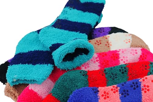 Image of ToBeInStyle Women's Pack of 6 Assorted Style Winter Socks