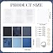 Hahafelt Sashiko Kit Sashiko Thread and Needles Thimble Denim Fabric Water Soluble Japanese Embroidery Kit for Beginners Hand Quilting and Mending, Sewing Supplies