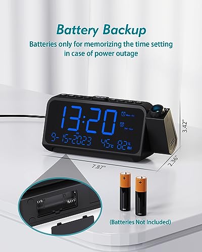 Roxicosly CR1024 Projection Alarm Clock thumb #6