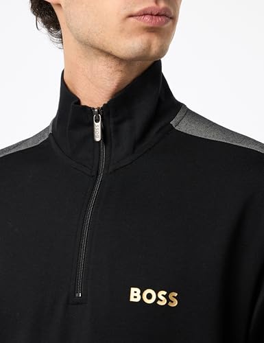 BOSS Mens Tracksuit Quarter Jacket 10166548 - Image 3