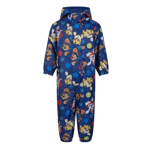 Paw Patrol Jungen Pfützenanzug mit Kapuze und Fleecefutter,...