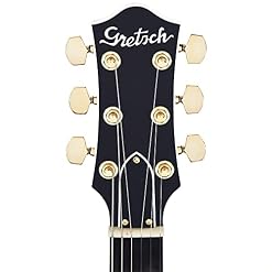 Gretsch G6228TG Players Edition Jet BT Bigsby Gold Hardware Walnut Stain – Guitare Électrique Personnalisée - Les Beatles, Paul McCartney, John Lennon, RIngo Starr, George Harrison Gretsch G6228TG Players Edition Jet BT Bigsby Gold Hardware Walnut Stain - Guitare Électrique Personnalisée – Image 6
