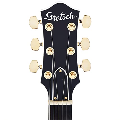 Gretsch G6228TG Players Edition Jet BT Bigsby Gold Hardware Walnut Stain – Guitare Électrique Personnalisée - Les Beatles, Paul McCartney, John Lennon, RIngo Starr, George Harrison Gretsch G6228TG Players Edition Jet BT Bigsby Gold Hardware Walnut Stain - Guitare Électrique Personnalisée – Image 7