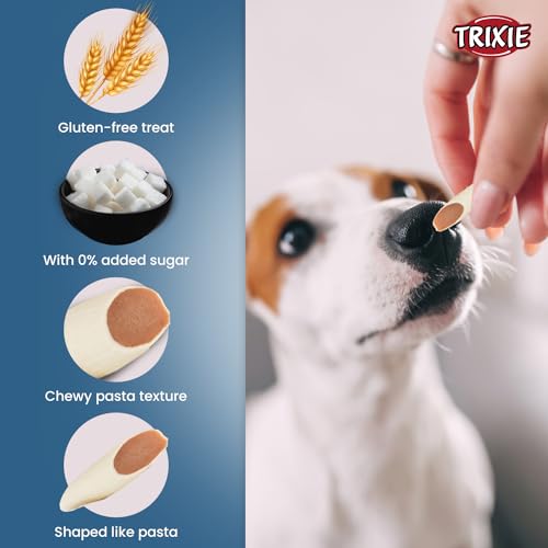 Trixie Premio Dog Treats 100g, Delicious and Rich in Nutrients Healthy Treats for Dogs, Suitable for All Breeds of Dogs (Chicken Pasta)