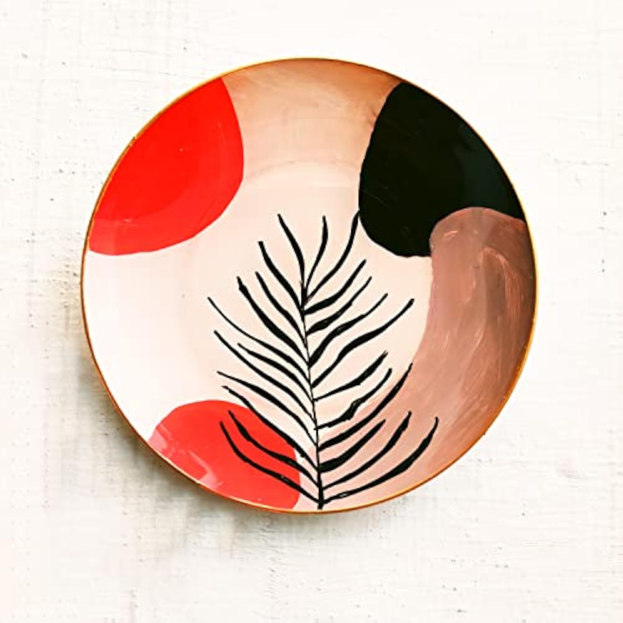 Handcrafted Decorative Glass Wall Plates