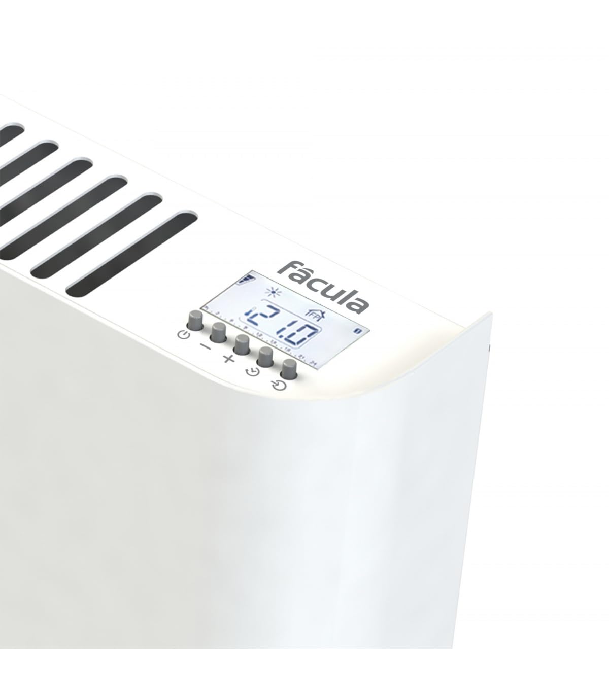 Fácula - Emisor Térmico Serie XH Programable Bajo Consumo 2000w (Bases Incluidas)