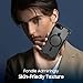 Teayoha for iPhone 8 Plus & iPhone 7 Plus Case, Translucent Matte Back Compatible with Magsafe Magnetic Slim Shockproof Protective Case with Lanyard Strap Phone Cover 5.5-inch, Black