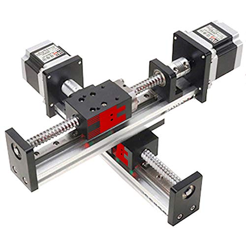 Fuyu Fsl40 Linear Guide Stage Motion Slide Actuator Xy Translation Stage Xyz Table 400Mm Stroke X,400Mm Stroke Y Ball Screw Module Diy Router [Xy Stage-Crossed Type] #TOP29