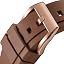 Brown+Rose Gold Buckle