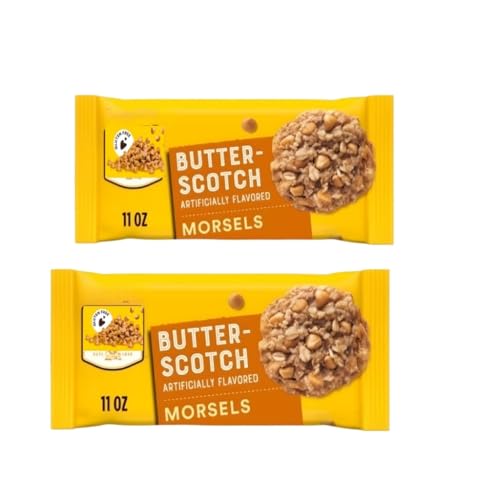 Holiday Real Chocolate Baking Chips Assortments, 12 oz Bag, 2 Pack (Butterscotch)