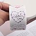 500Pcs Mother's Day Stickers, 1.5 inch Mom Envelope Seal Sticker for Envelopes, Waterproof Labels, Self-Adhesive Decal for Gift Wrapping, Cupcakes, Party Favors, Scrapbooking