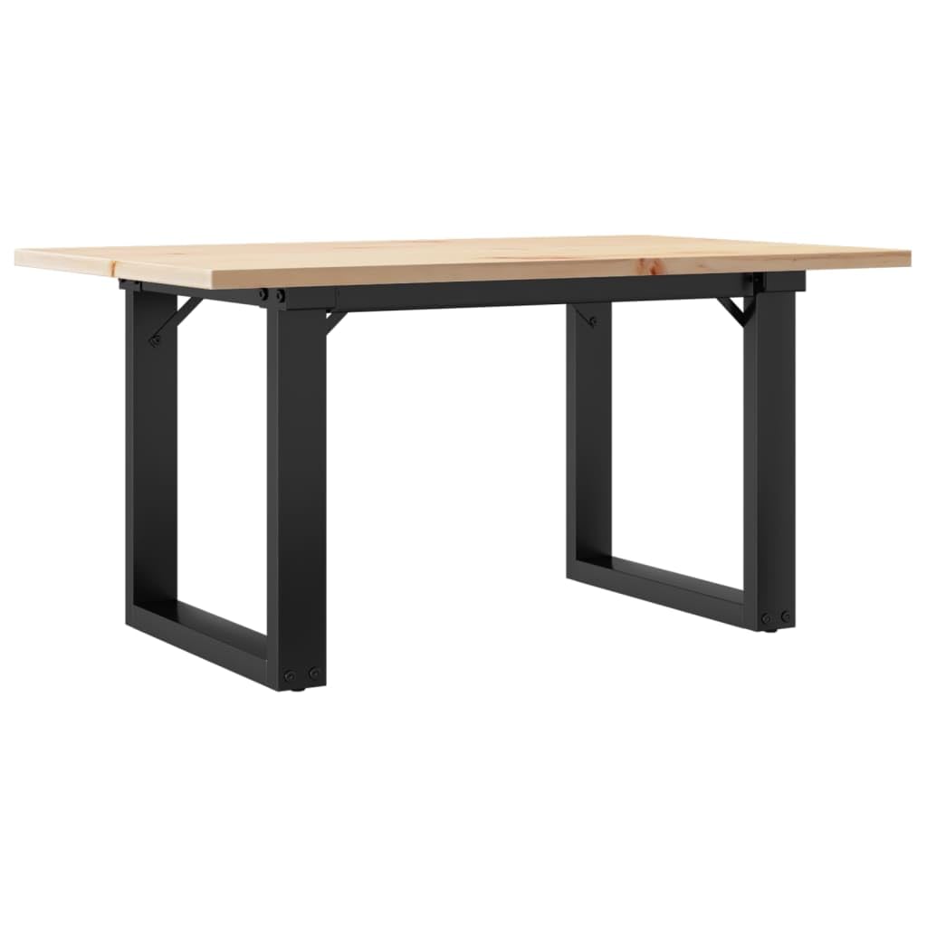 Table basse en bois de pin stable pour en finir avec les meubles de salon fragiles qui bougent
