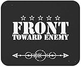 Joke Mousepad Mousemat - Front Toward Enemy Shirt Claymore Mine Funny Military Joke 9' Mouse Pad Mouse Mat Office Poster