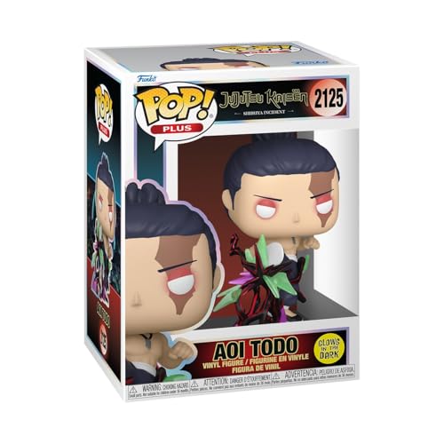 Funko Pop! Plus: Jujutsu Kaisen - Aoi Todo - (Kick) - Glow in The Dark - Figura de Vinilo Coleccionable - Idea de Regalo - Mercancia Oficial - Juguetes para Niños y Adultos - Anime Fans