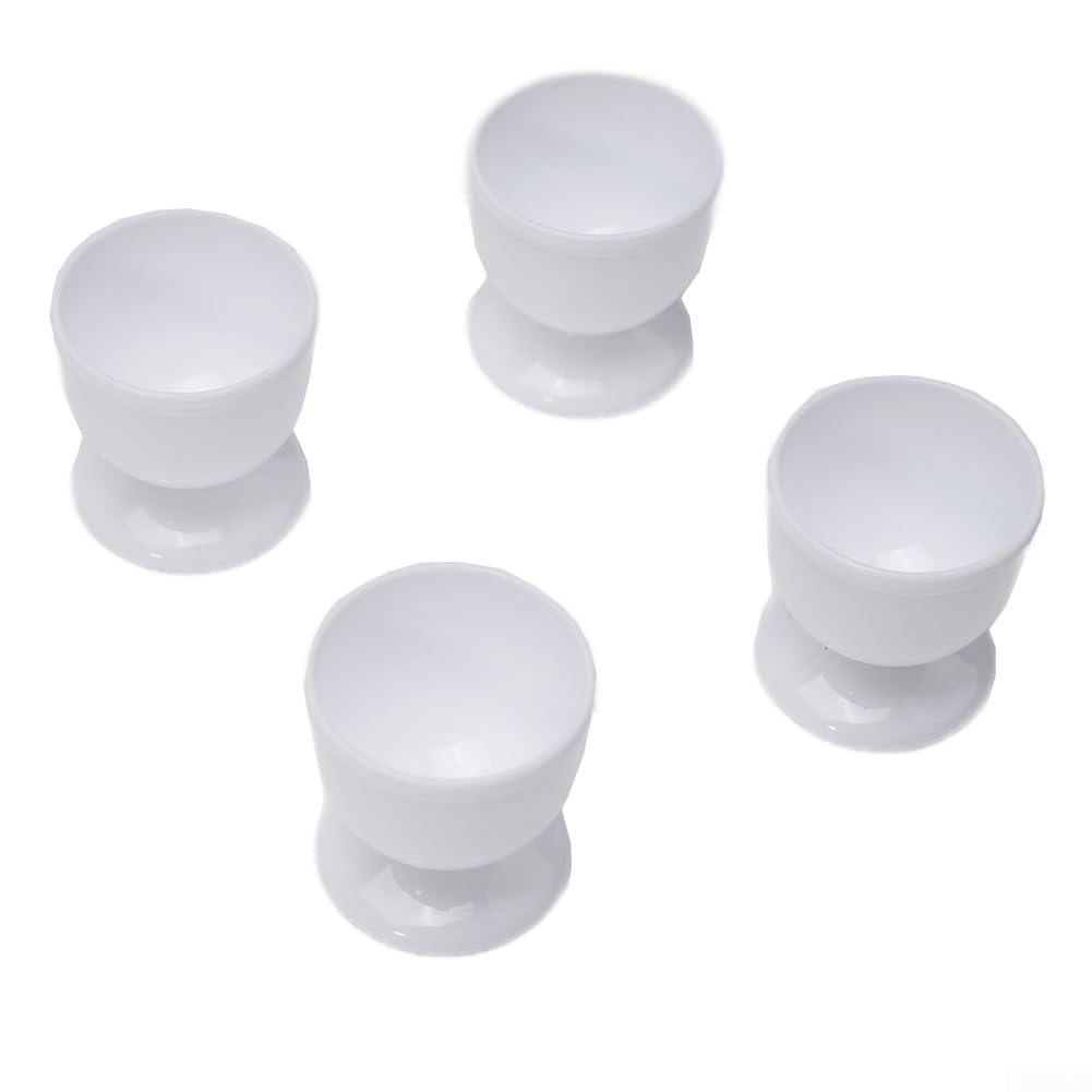 Clashpower Egg Cups 4/8Pcs Egg Holder for Boiled Eggs Plastic Egg Cups for Soft Boiled Eggs(4pcs), as picture show, ZYR0L4CAP84O4RZV941O21PHN4K