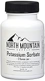 North Mountain Supply Food Grade Potassium Sorbate Stabilizer - 2 Ounce Jar