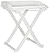 Safavieh Outdoor Collection Covina Beach House Blue Tray Table