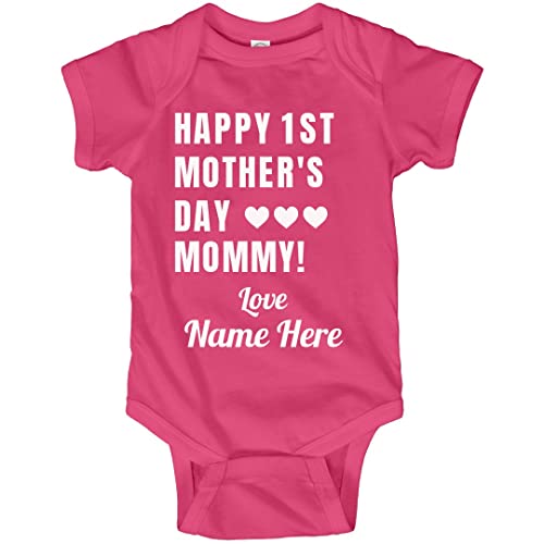 First Mother's Day Custom Bodysuit: Infant Bodysuit