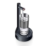 Desktop Water Dispenser, Electric Water Bottle Dispenser with 6 Levels Pumping, Portable Bedside Wat