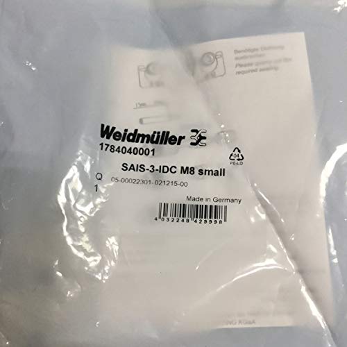 Conector-sais-3-idc-m8 Weidmuller 1784040001 mini para cables de sensores 3