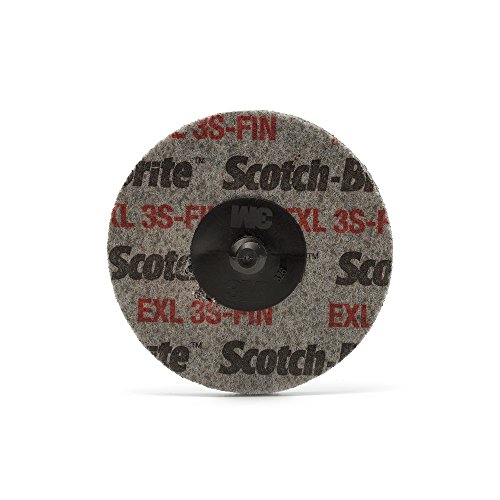 Maxidetail AD9201 Unitized Wheel, carburo di silicio, Roloc EXL 3S pinna scotch-brite/76 mm/3 m