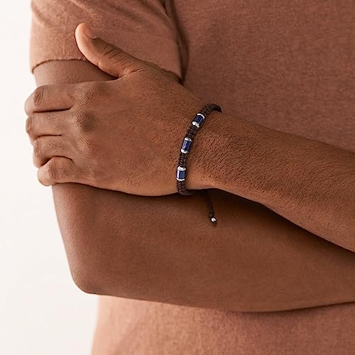 Fossil Armband für Männer All Stacked Up, Sodalith Station Armband, Länge: 250mm, Breite: 8mm, JF04470040 – Ansicht 2