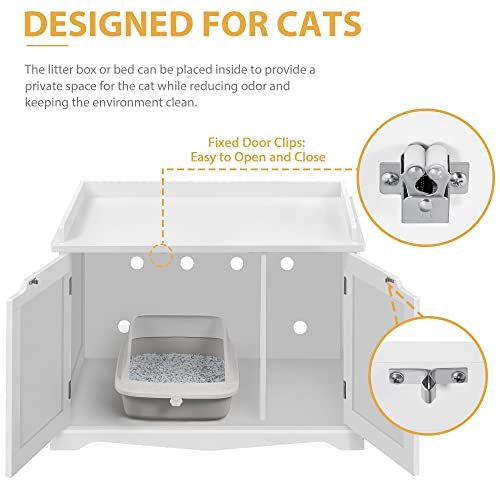 The 10 Best Yaheetech Litter Box Enclosures of 2024 [Verified] Cherry