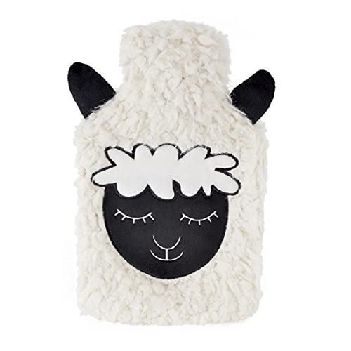 La bouillotte avec housse tête de mouton