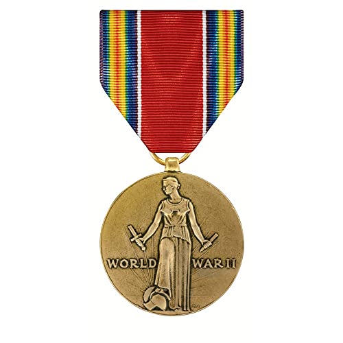 MEDALS OF AMERICA EST. 1976 World War II Victory Medal Full Size by MEDALS OF AMERICA EST. 1976 - Used condition - US$22.03