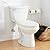 Signature Hardware 462381 Bradenton 1.28 GPF Two Piece Elongated Toilet with 14" Rough-In - White
