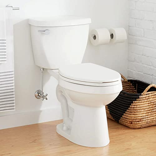 Signature Hardware 447374 Bradenton 1.28 GPF Two-Piece Elongated Toilet with 14" Rough-In - Seat Included #1