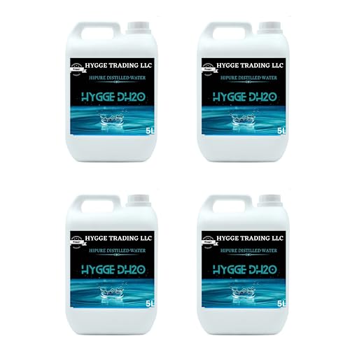 Hygge Distilled Water 5 Liter - 4 Pieces