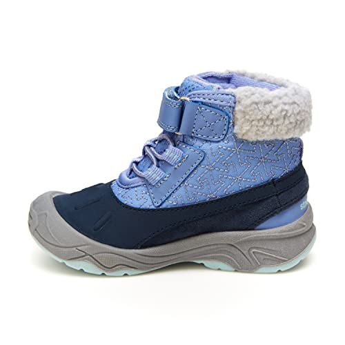 Stride Rite 360 Kids' Nebraska Snow Boot, Navy, 10 Toddler US