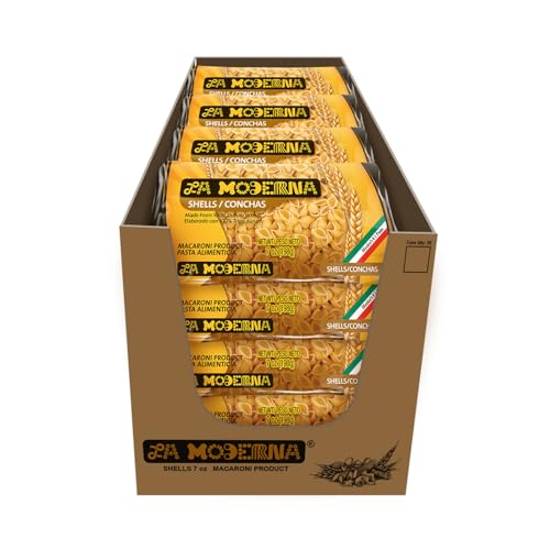 La Moderna Conchas Pasta, 7oz, 20 bags