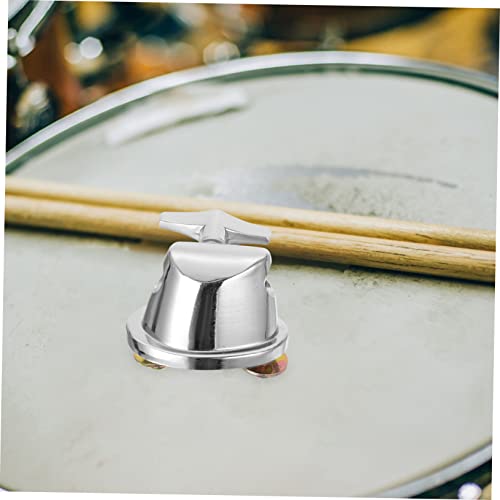 Abrazadera Ajustable para Piso Tom de BESPORTBLE, Soporte Montaje para Kit de Batería de Hierro Plateado Compatible con Instrumentos de Percusión miniatura 5