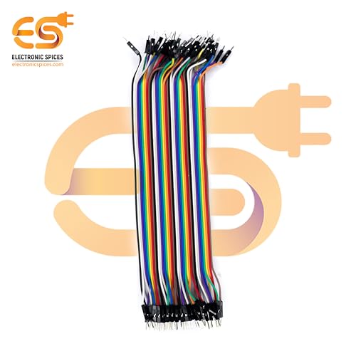 Image of Electronic Spices Jumper Wire cable 40 pin male to male 26AWG (21cm)