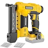ADOTOCAM 18GA Cordless Brad Nailer for Dewalt 20V Battery (Tool Only), 2 in 1 Cordless Nail Gun with 1000 Nails and 500 Staples, Nail Gun Battery Powered for Home Improvement & Woodworking