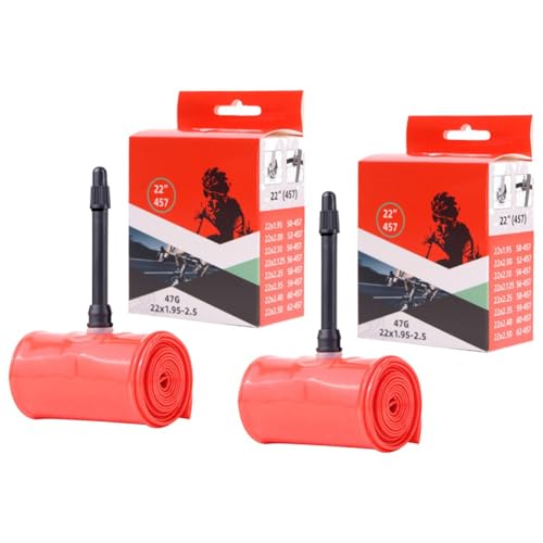 Cámaras de TPU para bicicleta plegable de 55 cm con válvula Presta de 45 mm resistente 5