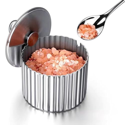 Pot à condiments multifonction en acier inoxydable avec couvercle pour préserver vos saveurs - 6