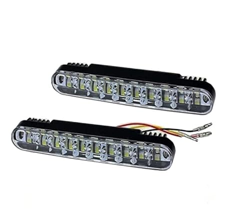 BLUETECH 24 LED Tagfahrlicht kompatibel mit VW Golf 5 TOURAN und Passat Dimmfunktion und Interne Steuerung.STVO Zugelassen Setpreis