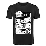 T Shirts Eat Sleep Windsurf T-Shirt Rig Board Mast Windsurfing Slalom Super X Fashion