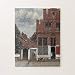 Scott397House Jigsaw Puzzles 1000 Pieces For Adults Large Piece Puzzle View of Houses In Delft by Johannes Vermeer Fun Game Toys Birthday Gifts Fit Together Perfectly