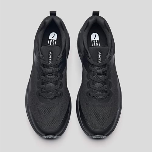 Image of ANTA Men's Ebuffer 9.0 Walking Shoes Sneakers with Cushioned Comfortable & Breathable, High-Rebound Midsole for Commuting, Jogging, Urban Walking, Workout