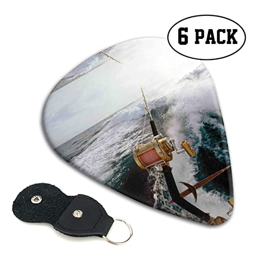 Ensemble de 6 médiators de guitare pour canne à pêche pour guitare acoustique, guitare électrique, basse, ukulélé – fin… - Les Beatles, Paul McCartney, John Lennon, RIngo Starr, George Harrison Ensemble de 6 médiators de guitare pour canne à pêche pour guitare acoustique, guitare électrique, basse, ukulélé - fin… – Image 3