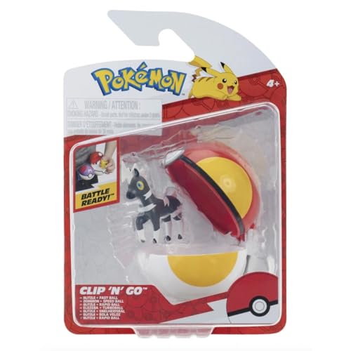 Pokémon Clip 'N' Go (Blitzle with Fast Ball) W20, Figuras