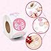 500Pcs Holographic Bow Thank You Stickers Roll Coquette Aesthetic Bowknot Adhesive Labels for Small Business Packaging Envelope Seals Wedding Birthday Baby Shower Party Favors Gift Wrap Greeting Cards