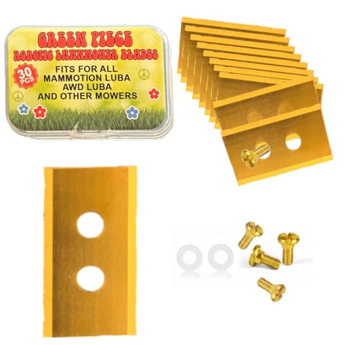 Green Piece Robot Mower Blades Mammotion Luba & Yuka All
