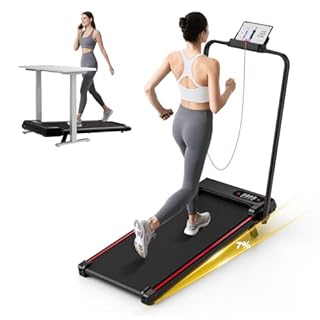 Tapis de Course 4 en 1 Pliable avec Pente 7% – Tapis de Marche Électrique 8 km/h, Moteur 2,5 CV, Système d’Amorti Avancé, Écran LCD, Cadre Renforcé, 130 kg Max – pour Maison & Bureau (Noir Profond)